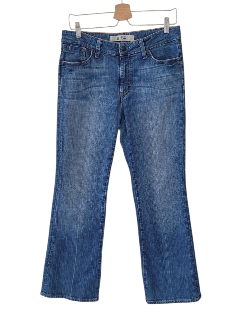 GAP Vintage Y2K '04 Original Flare Ankle Jeans Size 10